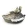 MARELIDA Vogeltränke Gartenfigur Futterstelle Eichhörnchen Schneeoptik 0 x 0 cm Braun