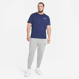 Nike Sportswear Freizeit T-Shirt Herren 410 midnight navy/white L