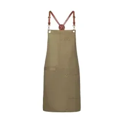 Karlowsky Urban X-Style Latzschürze, 68 x 80 cm LS 25 , Farbe: khaki