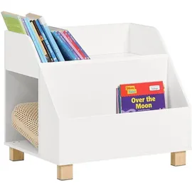 komfotteu Kinderregal KMB54 60 x 53 x 48 cm Kiefer weiß