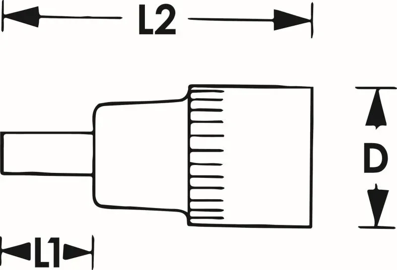 VIGOR Steckschlüsseleinsatz v2140n