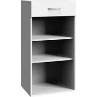 WIMEX Standregal Multiraumkonzept 45 x 40 x 98 cm Weiß