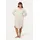 Ulla Popken Loungewear-Kleid Nachthemd Weiß 42/44