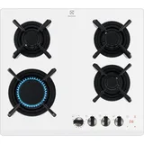 Electrolux KGG643753W, Weiß, Integriert, 60 cm, Gaskochfeld, Glas, 4 Zone(n) - Weiß