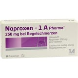 1 A Pharma Naproxen - 1 A Pharma 250 mg bei Regelschmerzen