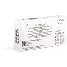fluorecare 4 in 1 Kombi-Laientest SARS-CoV-2, Influenza A/B RSV 5 St Test