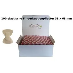 Fingerkuppenpflaster Pflaster Fingerverband Wundversorgung Hautfarben Elastisch