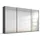 Rauch Schwebetürenschrank ORACLE 315 x 210 x 62 cm Grau