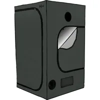 Zelsius Growzelt 140 x 140 x 200 cm Grau/Schwarz