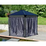 CANOPIA Vorhangset für Pavillon 3 x 3 m Grau