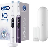 Oral B iO Series 8 white alabaster + 2. Handstück violet ametrine