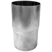 Sarei Fallrohrverbinder NW 60 Alu Natur