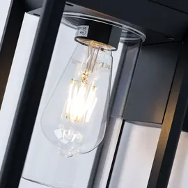 GLOBO Wand Lampe ALU (inkl. LED) schwarz