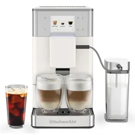 KitchenAid Kaffeevollautomat KF4 mit Iced Coffee-Funktion 5KES8454EPL Porcelain white
