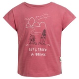 Jack Wolfskin T-Shirt Aus Biobaumwolle Kinder Take A Break T-Shirt Girls 152 soft pink soft pink