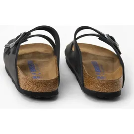 Birkenstock Arizona SFB Natural Leather, Oiled black Größe: 36