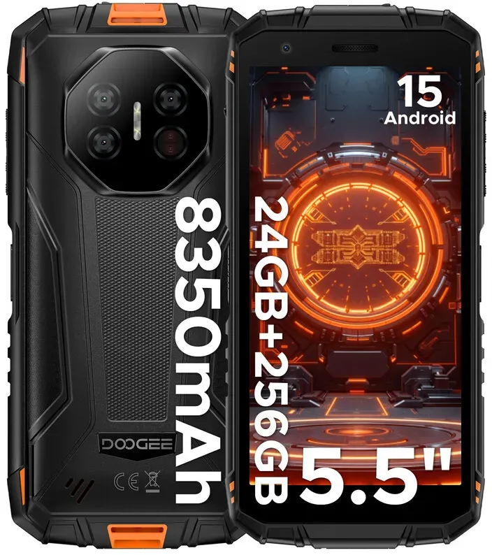 DOOGEE FIRE3ULTRA Smartphone - 5,5 Zoll - 256GB - Orange