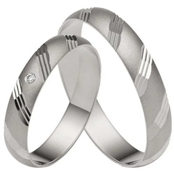 Firetti Trauring Schmuck Geschenk Gold 375 Hochzeit Ehering „LIEBE“, Made in Germany – mit o. ohne Brillanten/Diamanten goldfarben|silberfarben|weiß 70