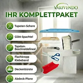 varivendo Tapezierset 8tlg. Werkzeug  weiß 34193