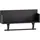 MÖBELPARTNER Wandregal Ella 59,8 x 31,5 x 13,5 cm Schwarz