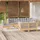 vidaXL Garten-Lounge-Set 9-tlg. grau Kiefer