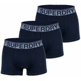 Superdry Trunk Boxershorts 3 Einheiten Eclipse Navy S
