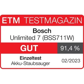 Bosch Unlimited Serie 7 BSS711W weiß