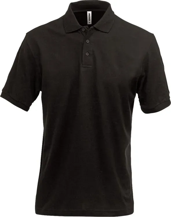 Fristads Acode Poloshirt 1724 PIQ 100222 - schwarz - 2XL