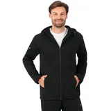 TRIGEMA Regenjacke TRIGEMA "TRIGEMA Leichte Regenjacke", Herren, Gr. M, schwarz, 82% Polyester, 14% Elastan, 4% PU, sportlich, Jacken