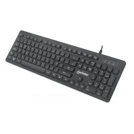 Manhattan Ultraflache Gaming-Tastatur DE