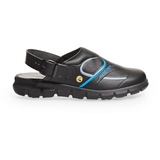 Abeba 37331 DYNAMIC ESD Verstopfen, OB, A, E, FO, SRC, Schwarz/Blau, Größe 43