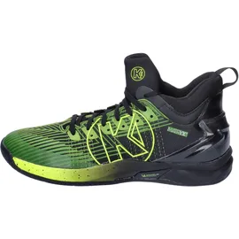 Kempa ATTACK MID Sport-Schuhe, schwarz/Fluo gelb, 41 EU