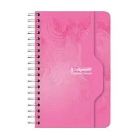 Calligraphe 10x Notizbuch Drahtbindung 50bl 70g Q.5x5 Sortiert 76C