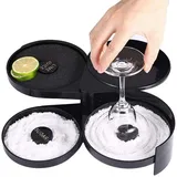luxuskollektion 3 in 1 Glas Rimmer Margarita Cocktail Zubehör Bar Zubehör Salz Zucker