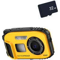 Wasserfeste Kinder-Fotografiekamera, automatische Konzentrationstechnologie, volle Auflösung, Metallverstärkter Rahmen, wasserdichte Kinderkamera, Outdoor