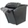 Plast Team ProBox Recycle Aufbewahrungsbox 58 l 1-tlg. schwarz