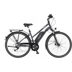 FISCHER Trekking E-Bike Viator 2.0 - anthrazit, RH 44 cm, 28 Zoll, 557 Wh 44