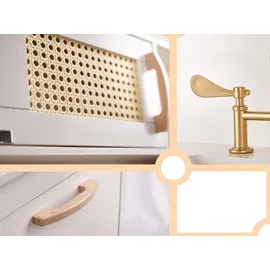 AGA Kinder-Retro-Holzküche aus MDF mit BOHO-Zubehör