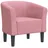 vidaXL Clubsessel Rosa Samt 59,3 x 53,8 x 72,3 cm Rosa