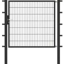 GAH Alberts Einzeltor 150 x 140 cm Anthrazit