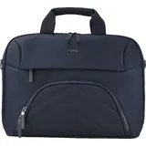 Hama Premium Lightweight 15.6 - 16.2 Zoll Notebooktasche Aktentasche für Universal Recyceltes Polyester, Blau