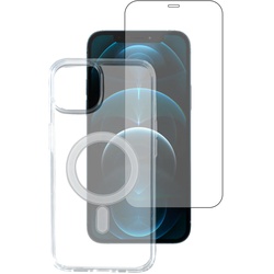 360° Starter Set mit X-Pro Full Cover Glas+Hülle f. iPhone 13 mini