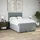 vidaXL Boxspringbett 140 x 200 cm Hellgrau