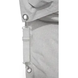 Buggle-Up Outdoor Gurt zum Zusammenbinden für Pouf Sitzsack hellgrau
