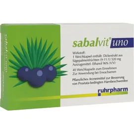 Ruhrpharm Sabalvit Uno Kapseln