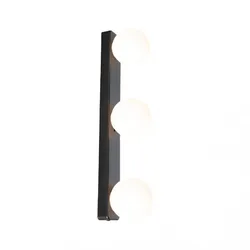 Paulmann 71070 Selection Bathroom Deckenleuchte Gove IP44 G9 230V max. 3x20W dimmbar Schwarz matt/Satin