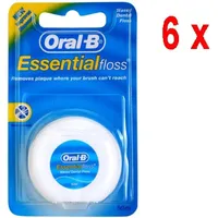 Oral-B Essential Zahnseide 50 m 6 St.