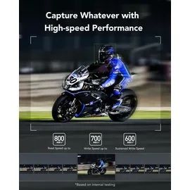 Lexar Professional SILVER Series CFexpress Typ A Karte 160GB - Bis zu 800 MB/s Lesen, VPG200, 8K Video CF Speicherkarte - Kompatibel Mit Sony Alpha/Sony FX Kameras (LCAEXSL160G-RNENG)