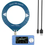 0,5-108 MHz Tragbares Mini-Radio mit 1,9-Zoll-IPS-Bildschirm LSB/USB/AM/FM Mini-Taschenradio Allband-Radioempfänger mit Antenne