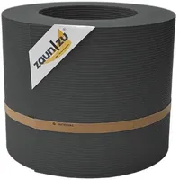 zaunzu® Sichtschutzstreifen 26 m Anthrazit Metall